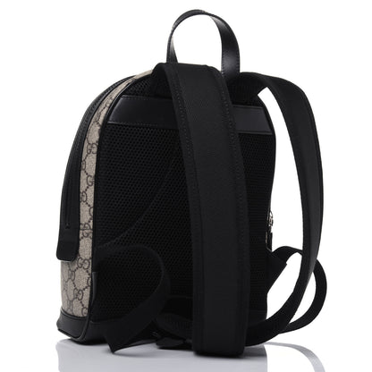 Gucci GG Supreme Monogram Small Eden Day Backpack Black 2 of 12
