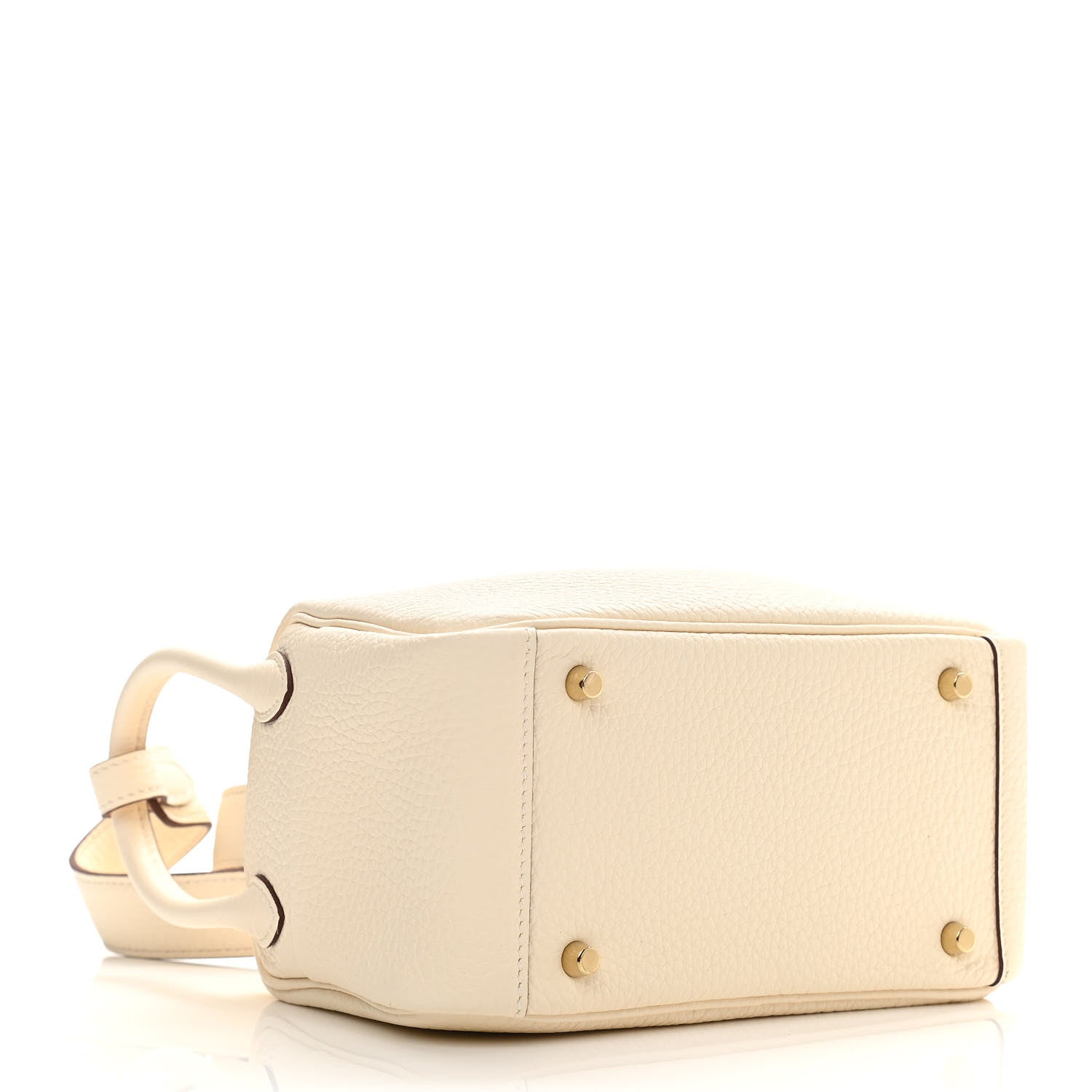 Hermes Taurillon Clemence Mini Lindy 20 Nata 4 of 10