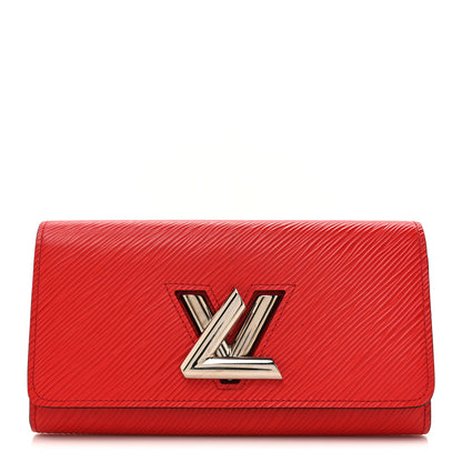 Louis Vuitton Epi Twist Wallet Coquelicot 1 of 13