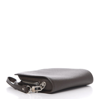 Louis Vuitton Taiga Baikal Pochette Grizzli 4 of 8
