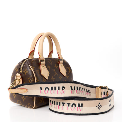 Louis Vuitton Monogram Speedy Bandouliere 20 Black 3 of 12