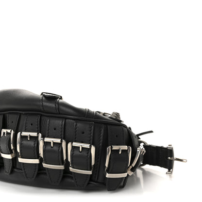 Balenciaga Calfskin Le Cagole With Buckles Shoulder Bag XS Black 9 of 9
