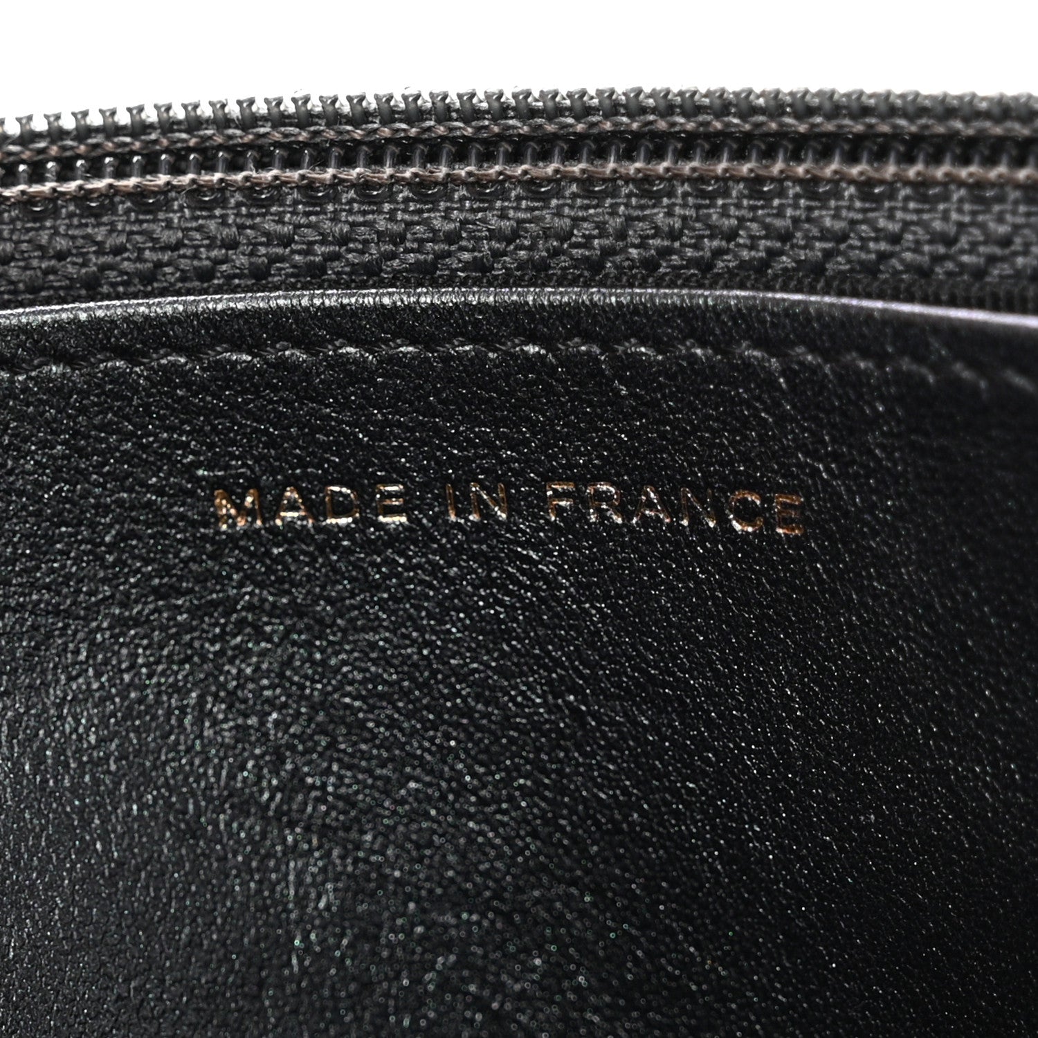 Chanel Iridescent Caviar Quilted Wallet on Chain WOC Black 7 of 11