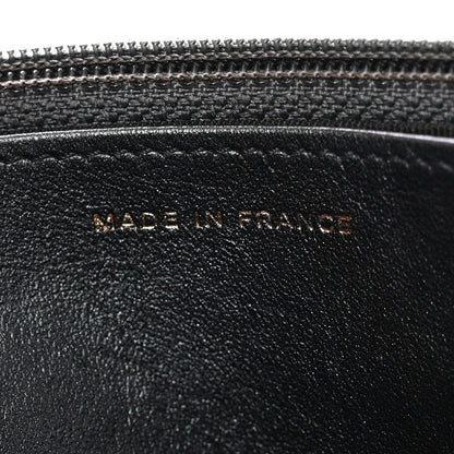 Chanel Iridescent Caviar Quilted Wallet on Chain WOC Black 7 of 11