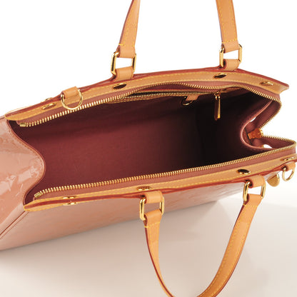 Louis Vuitton Vernis Brea MM Rose Velours 5 of 7
