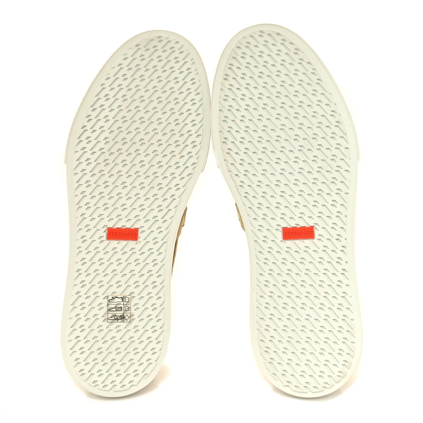 Suede Calfskin Mens Game Slip On Sneakers 42 Beige Albâtre