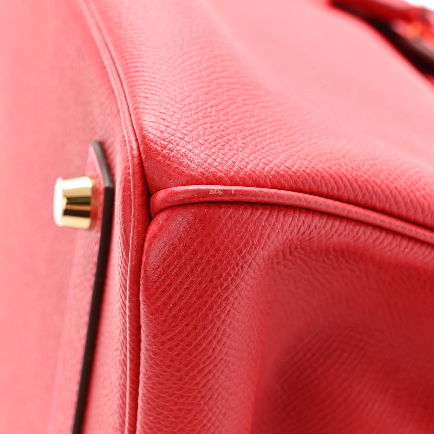 Epsom Birkin 35 Rouge Casaque