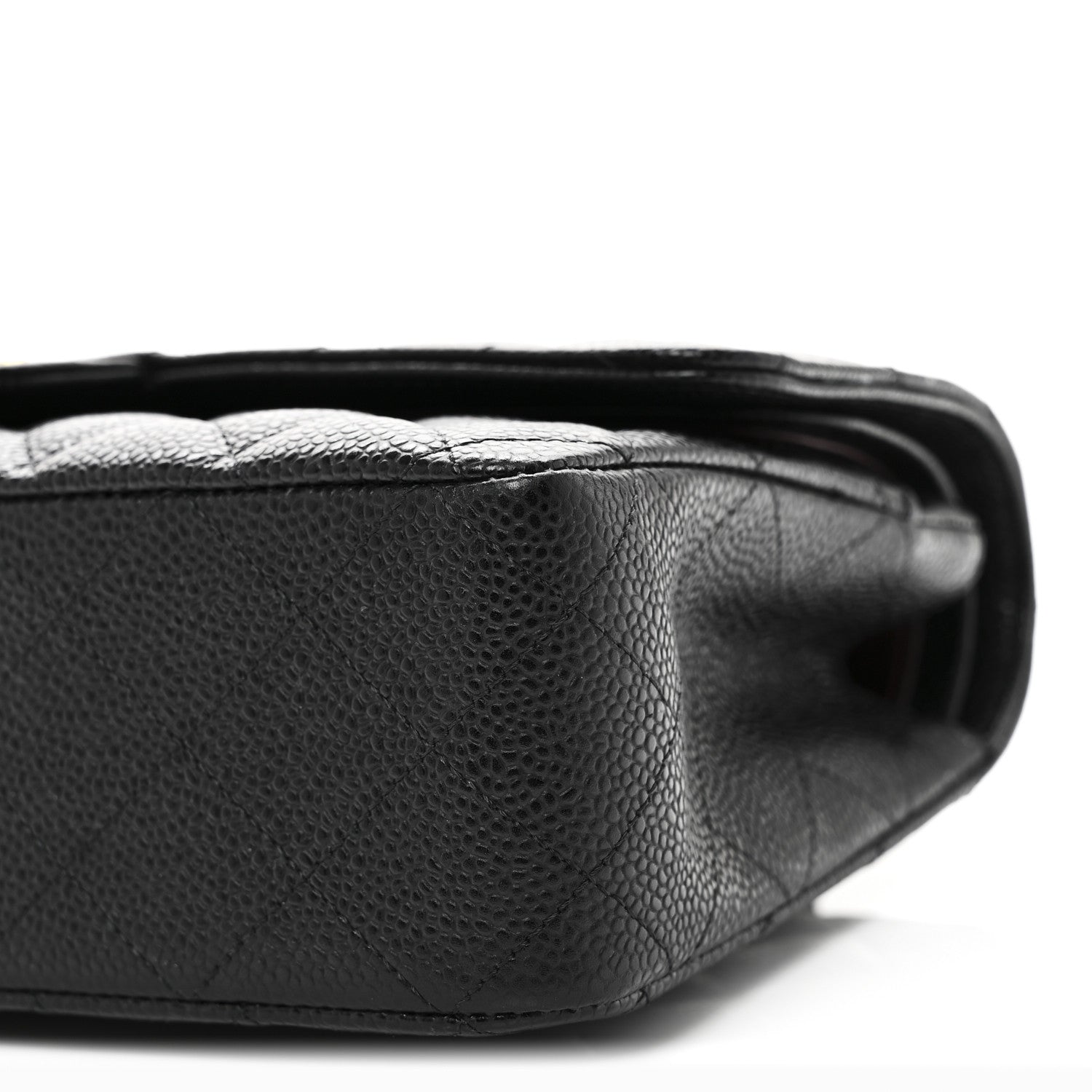 Chanel Caviar Quilted Medium Double Flap Black 10 of 10