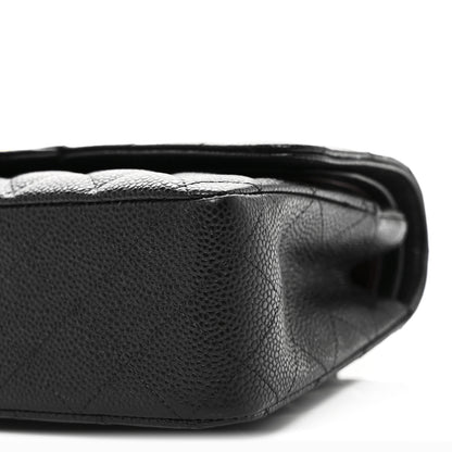 Chanel Caviar Quilted Medium Double Flap Black 10 of 10