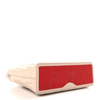Christian Louboutin Nappa Embossed Mini East West Cabata Tote Leche 4 of 10