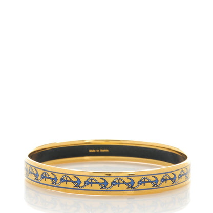 Hermes Enamel Printed Narrow Bracelet 65 3 of 6