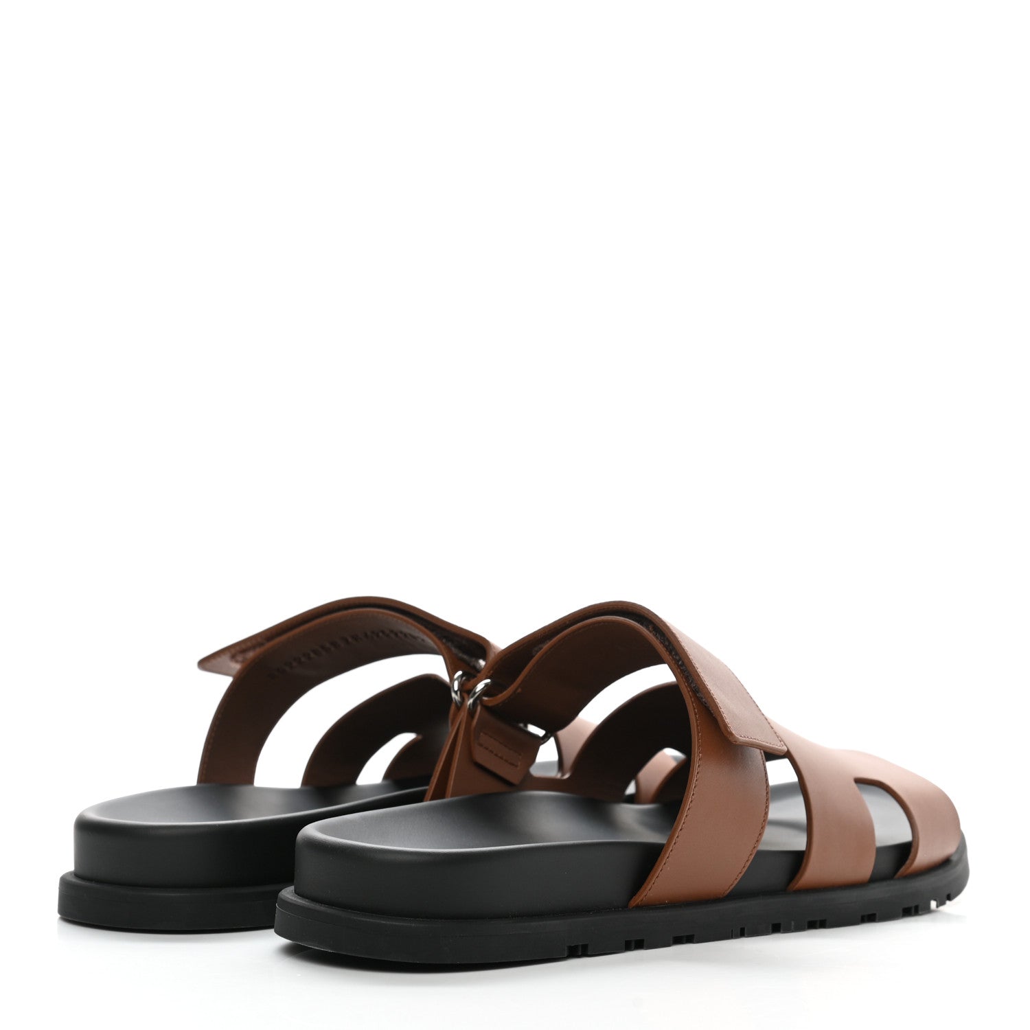 Hermes Calfskin Mens Chypre Sandals 42.5 Naturel 4 of 9