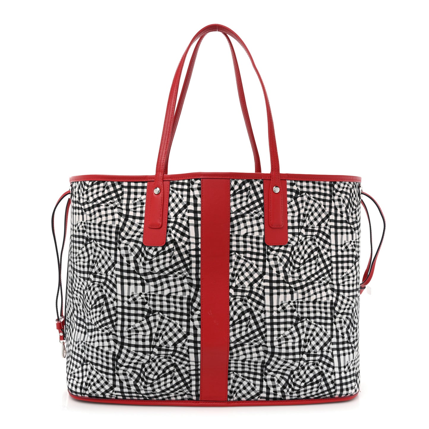 Visetos Large Liz Reversible Shopper Tote Ruby Red