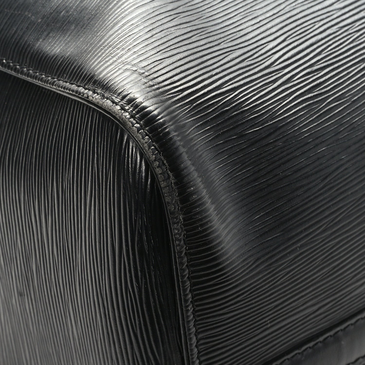 Louis Vuitton Epi Keepall 55 Black 7 of 10