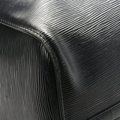 Louis Vuitton Epi Keepall 55 Black 7 of 10