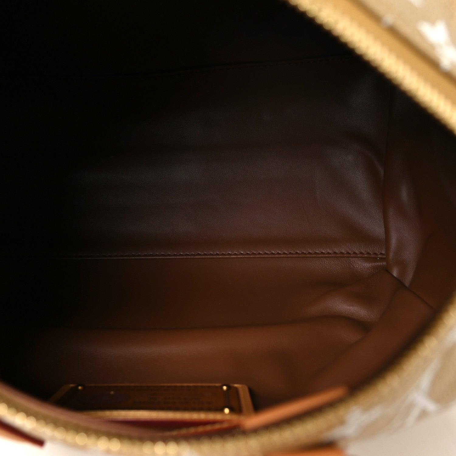 Louis Vuitton Metallic Calfskin Monogram Speedy P9 Bandouliere 30 Gold Kintsugi 7 of 11