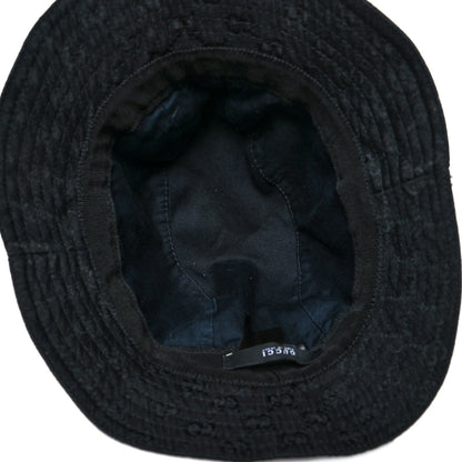 Gucci Monogram Web Bucket Hat S Black 6 of 8