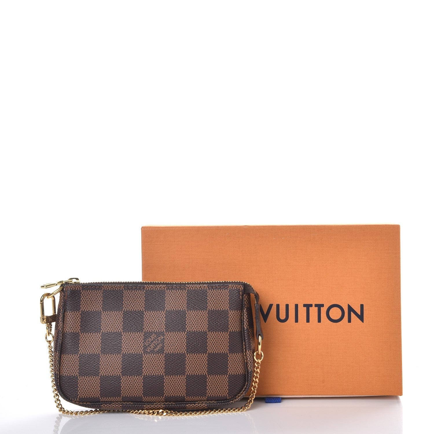 Louis Vuitton Damier Ebene Mini Pochette Accessories 8 of 8