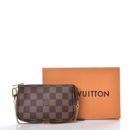 Louis Vuitton Damier Ebene Mini Pochette Accessories 8 of 8