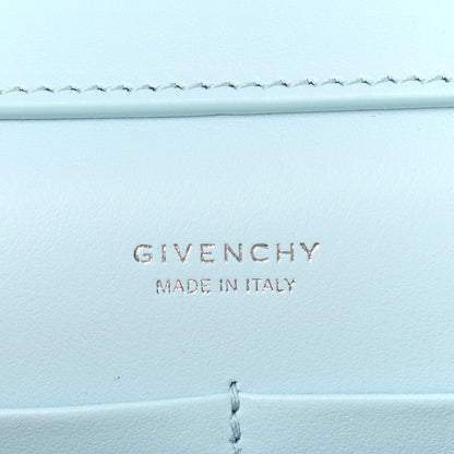 Givenchy Patent Textured Goatskin Small 4G Crossbody Sky Blue 6 of 8