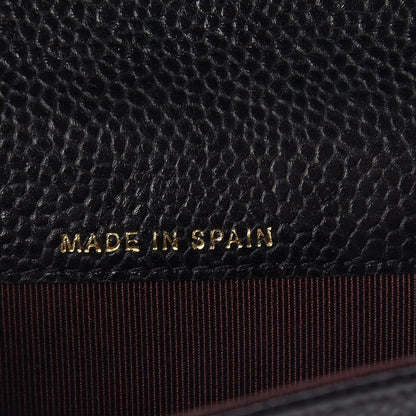 Chanel Caviar Quilted Flap Card Holder Black 7 of 8