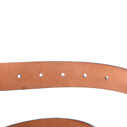 Louis Vuitton Damier Ebene LV Paris Buckle Belt 75 30 Gold 7 of 9