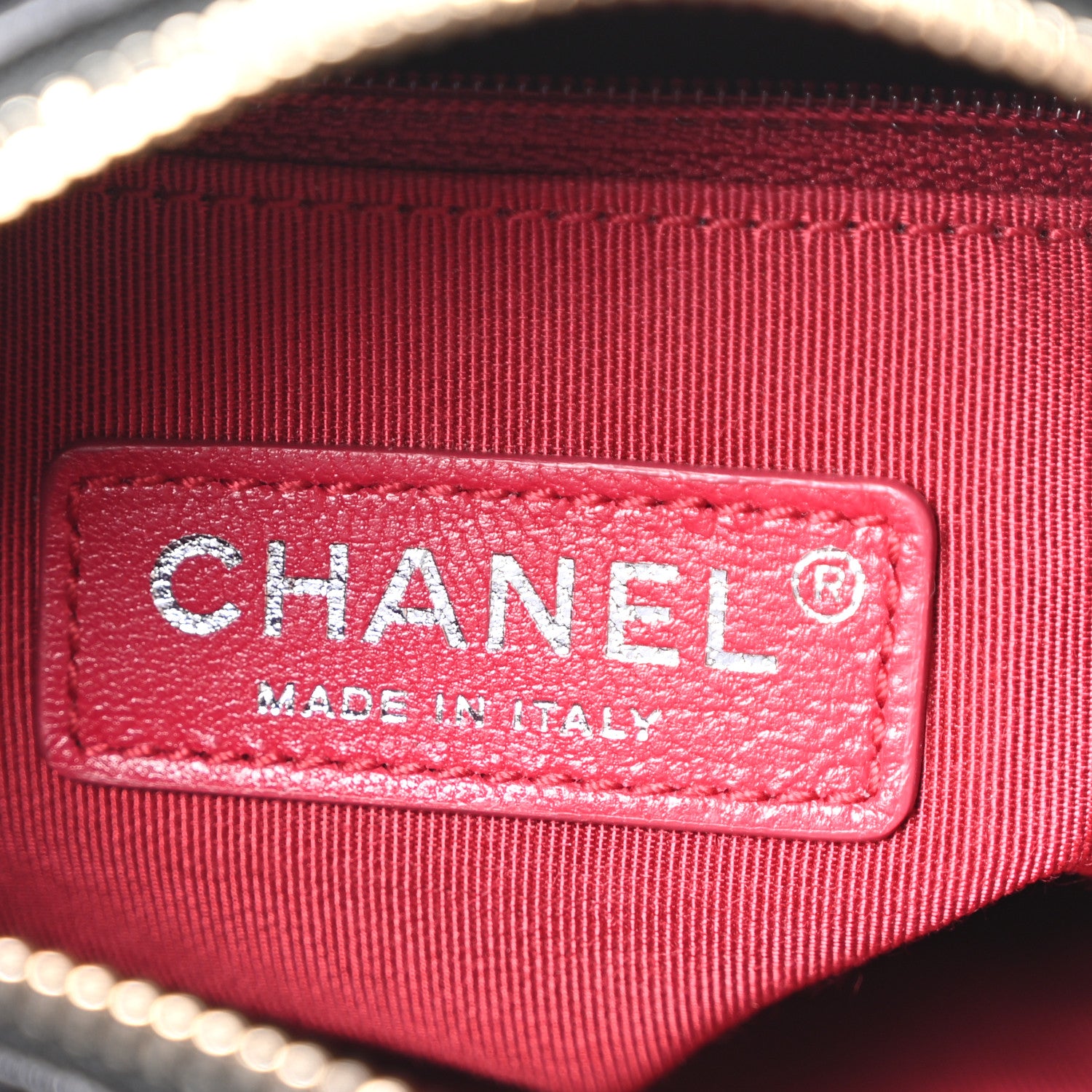 Chanel Aged Calfskin Quilted Small Gabrielle Hobo Black 6 of 10