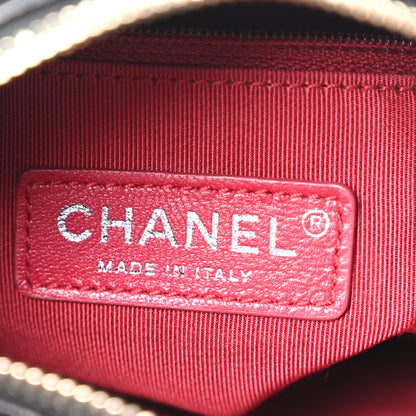 Chanel Aged Calfskin Quilted Small Gabrielle Hobo Black 6 of 10