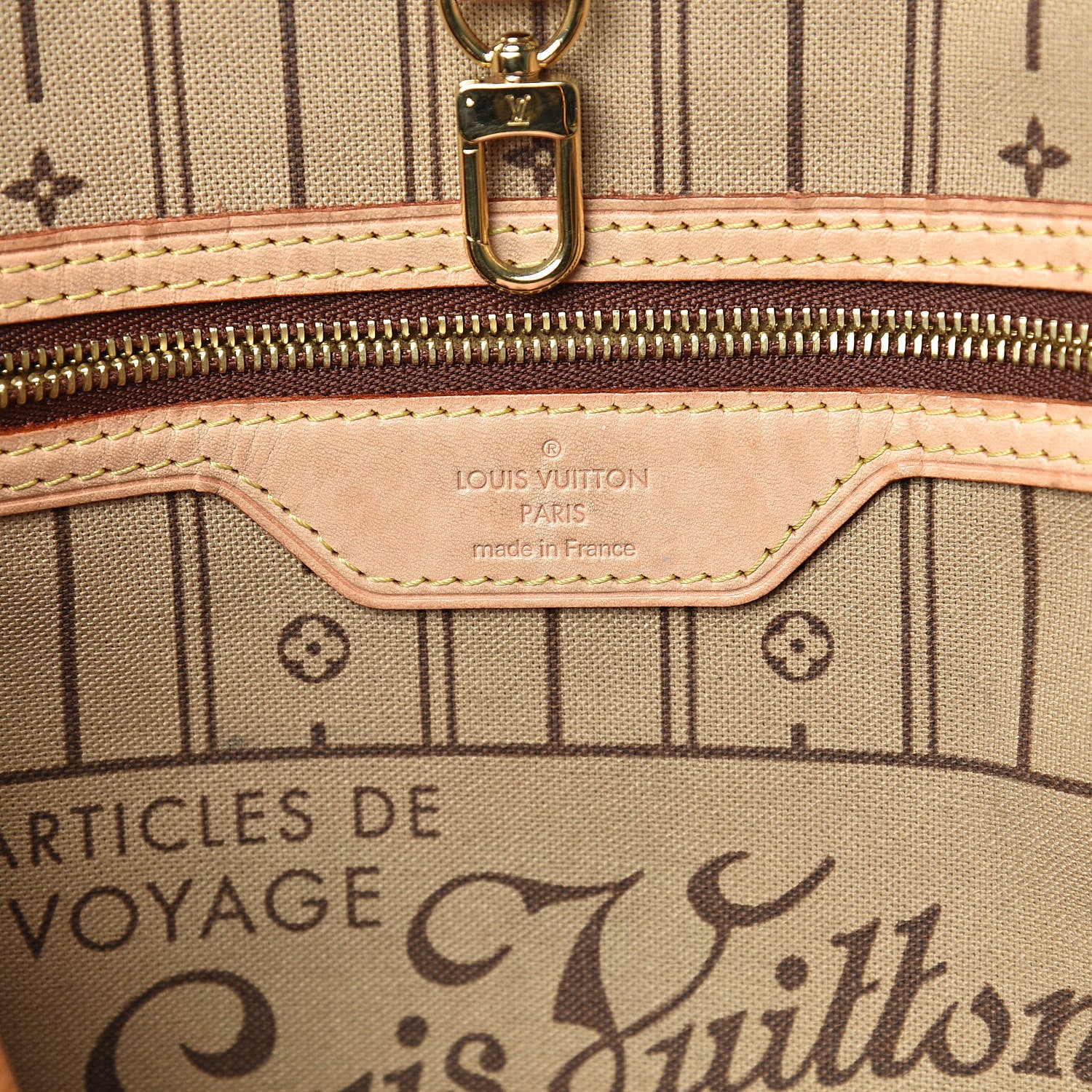 Louis Vuitton Monogram Neverfull MM 6 of 14