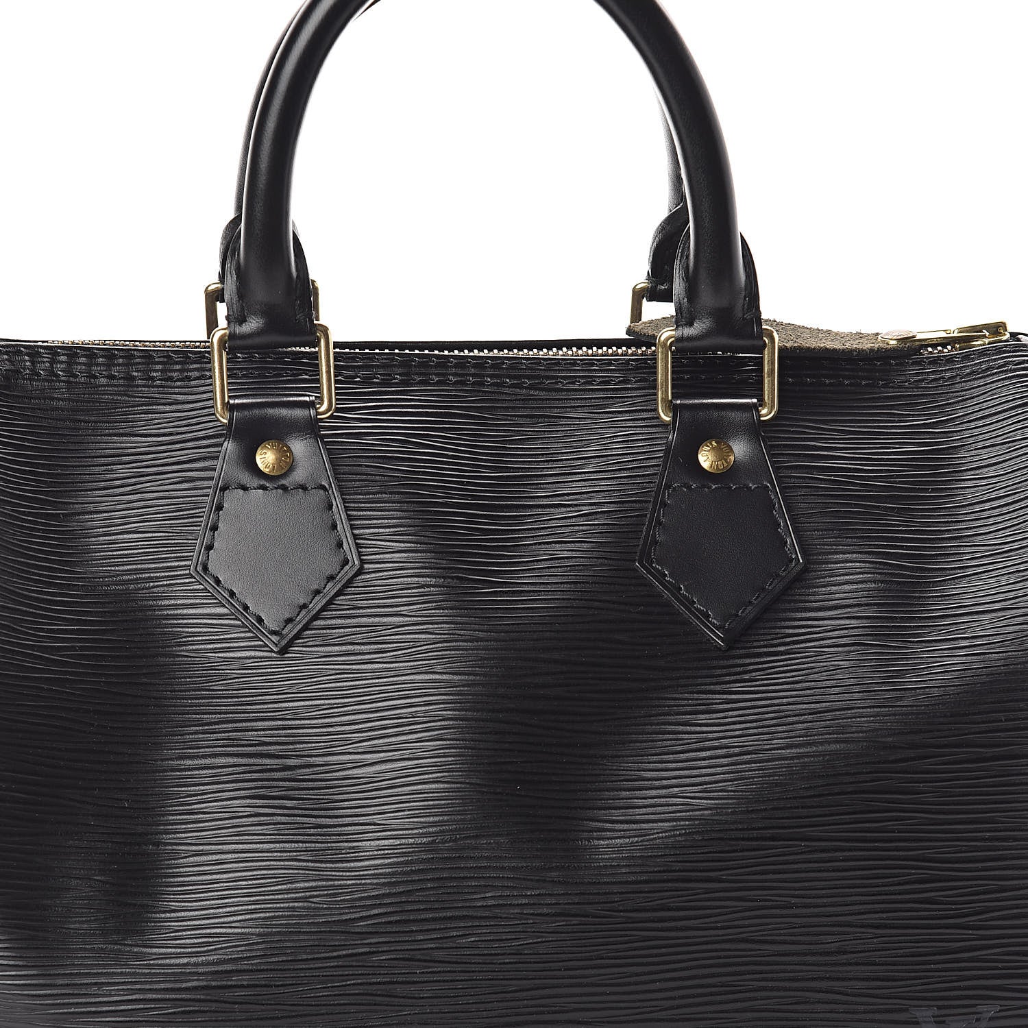 Louis Vuitton Epi Speedy 25 Black 8 of 10