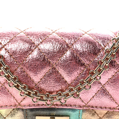 Chanel Metallic Goatskin Quilted Mini 2.55 Reissue Flap Multicolor Multicolor 8 of 11