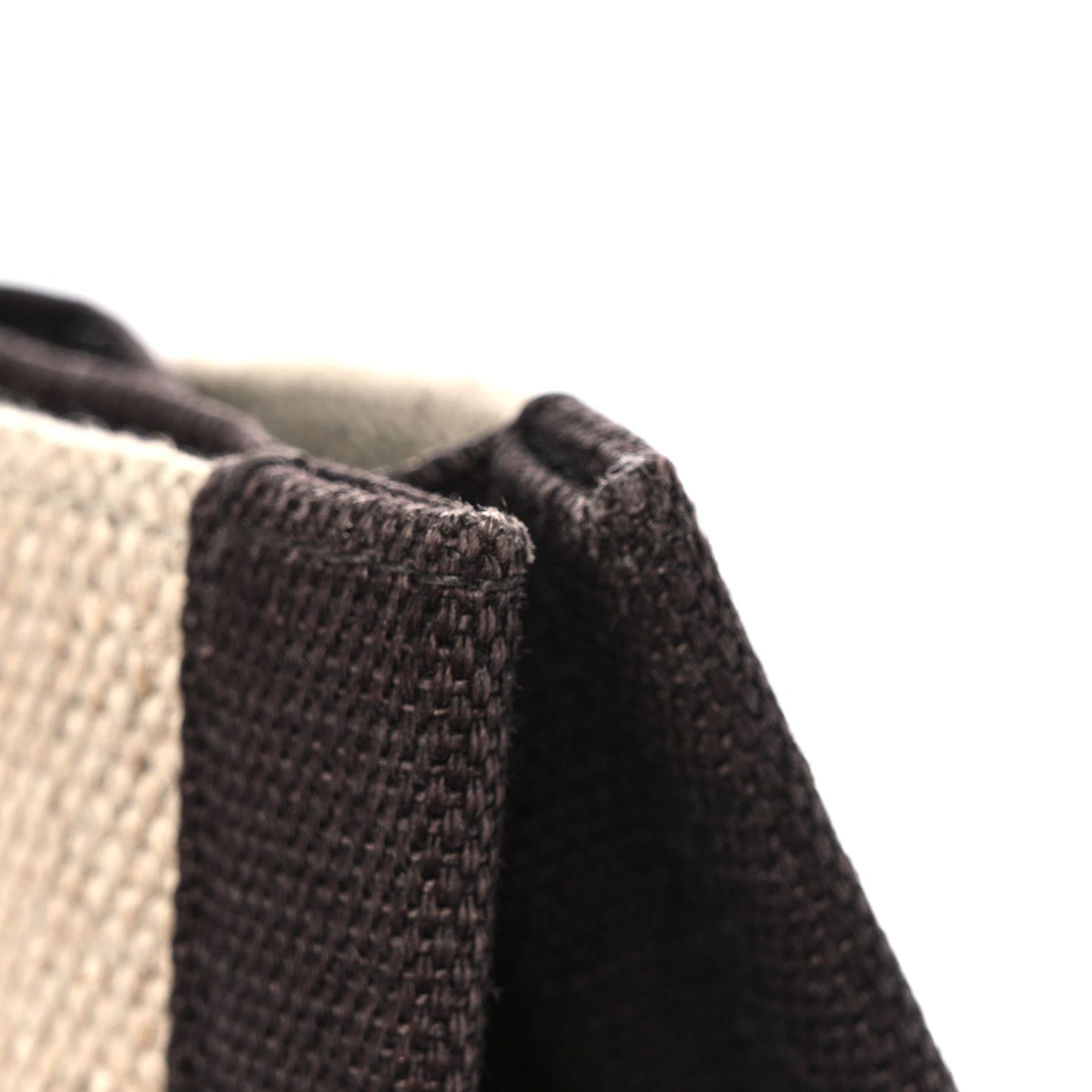 Linen Calfskin Rive Gauche Tote Natural