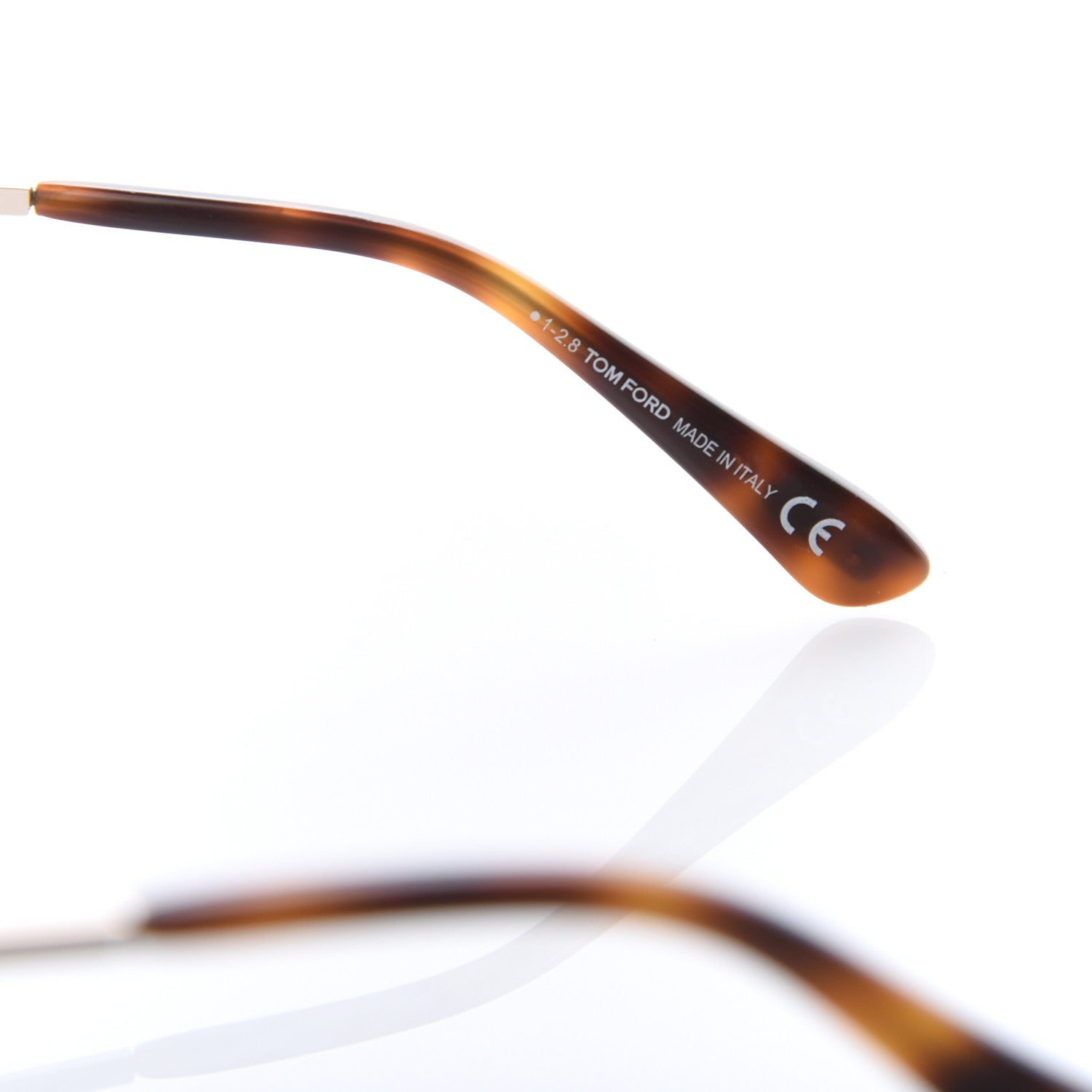 Tom Ford Metal Cat Eye Zeila Sunglasses TF654 Gold 5 of 8