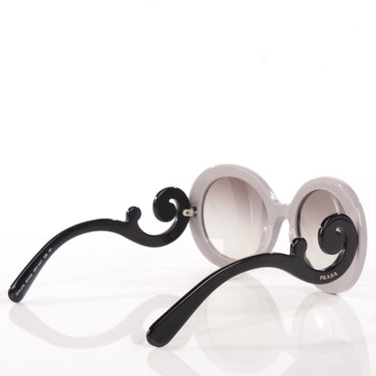 Prada Baroque Sunglasses SPR27N Grey Black 2 of 6