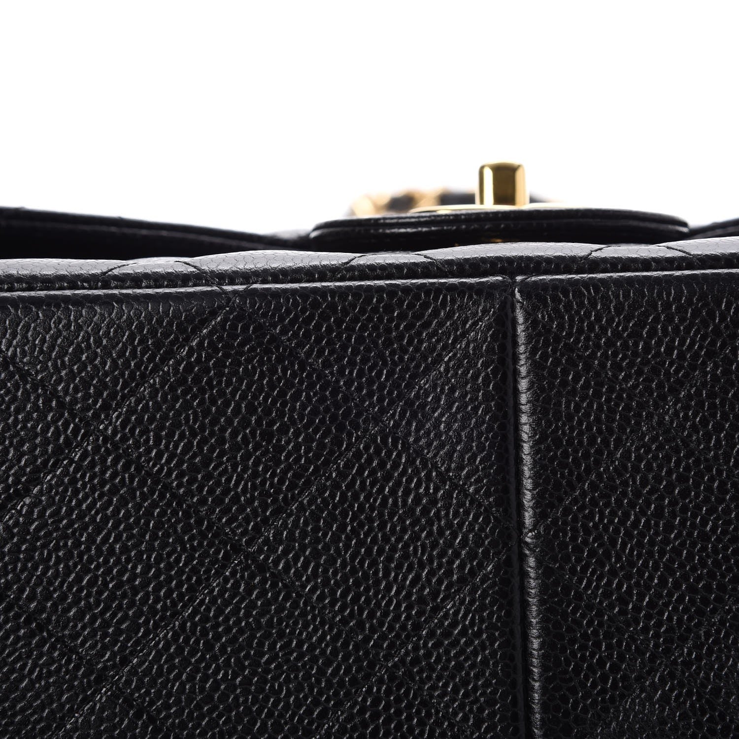 Chanel Caviar Quilted Jumbo Double Flap Black 8 of 11