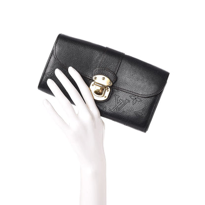Louis Vuitton Mahina Iris Wallet Black 2 of 10