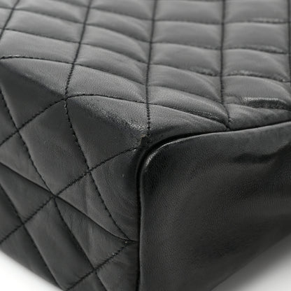 Chanel Lambskin Quilted Large Camera Case Black 16 of 16