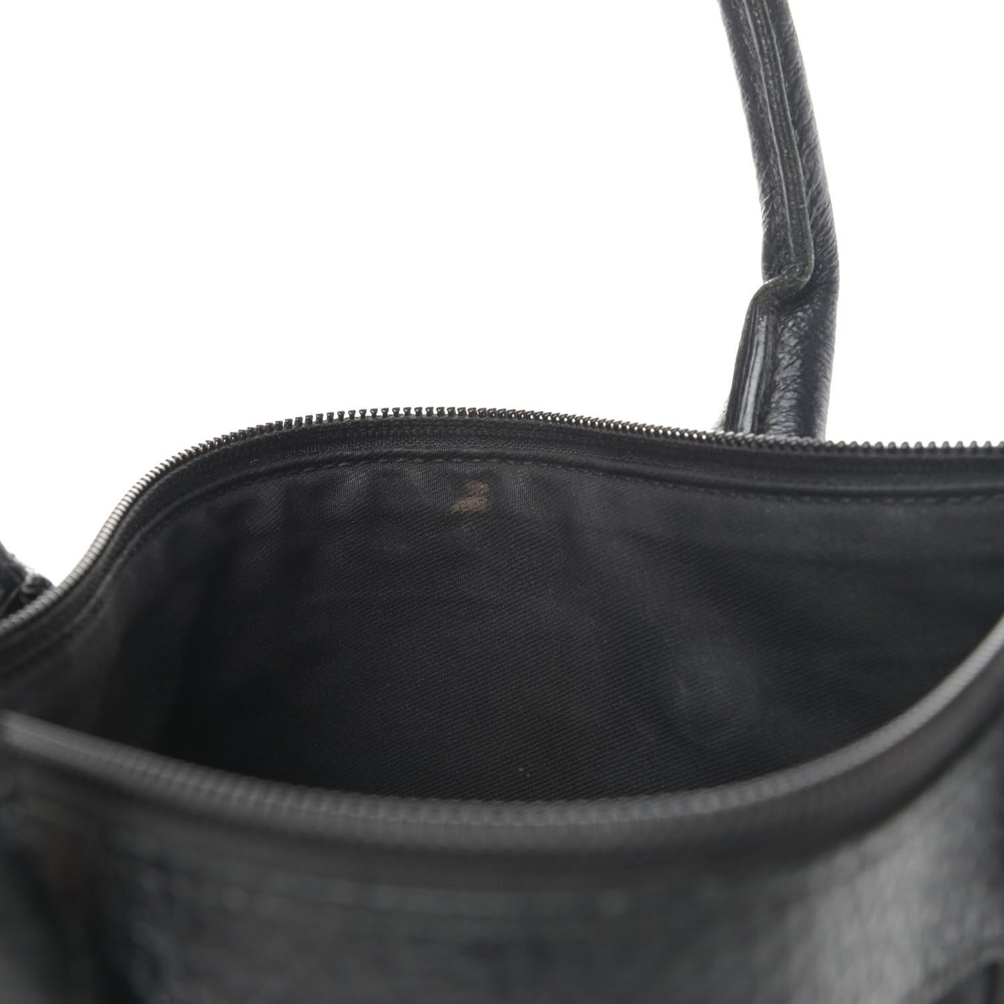 Nylon Monogram Tote Bag Black