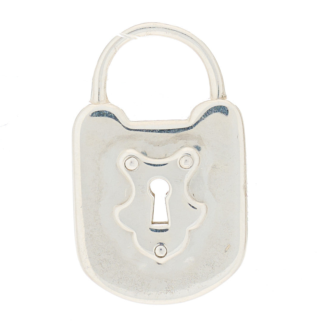 Tiffany Sterling Silver Mini Padlock Charm 1 of 3