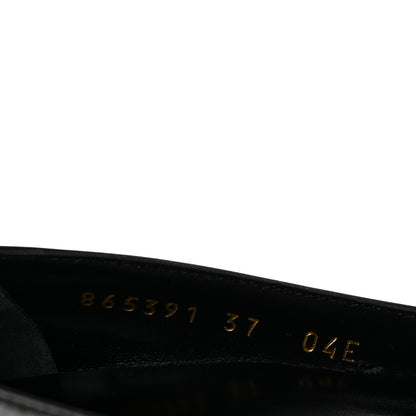 Gucci Calfskin Bombshell Pumps 37 Black 9 of 11
