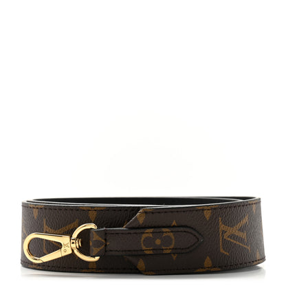 Louis Vuitton Monogram Bandouliere Shoulder Strap Black 1 of 5