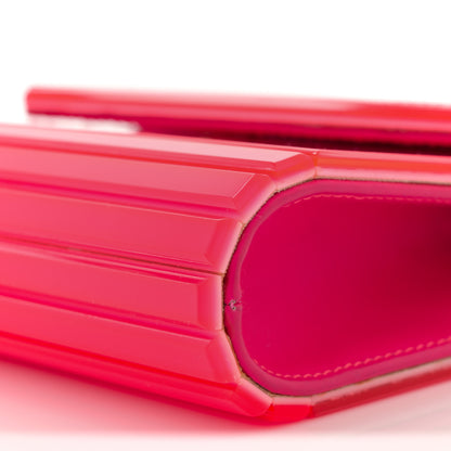 Jimmy Choo Acrylic Candy Clutch  Neon Pink 9 of 11