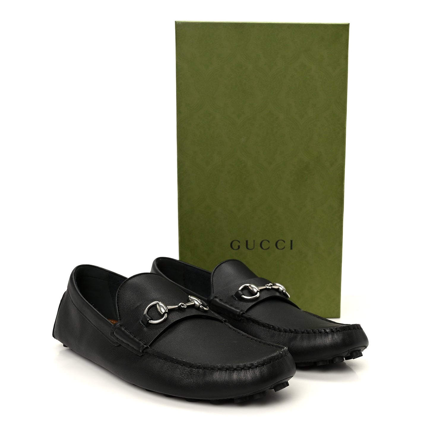 Soft Clove Calfskin Mens Horsebit Driver Loafers 12 Black