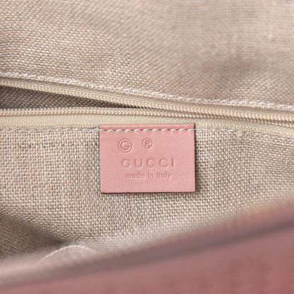 Gucci Soft Microguccissima Large Dome Satchel Soft Pink 6 of 14