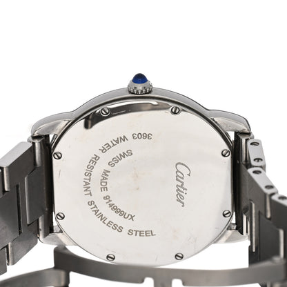 Cartier Stainless Steel 36mm Ronde Solo Quartz Watch 4 of 5