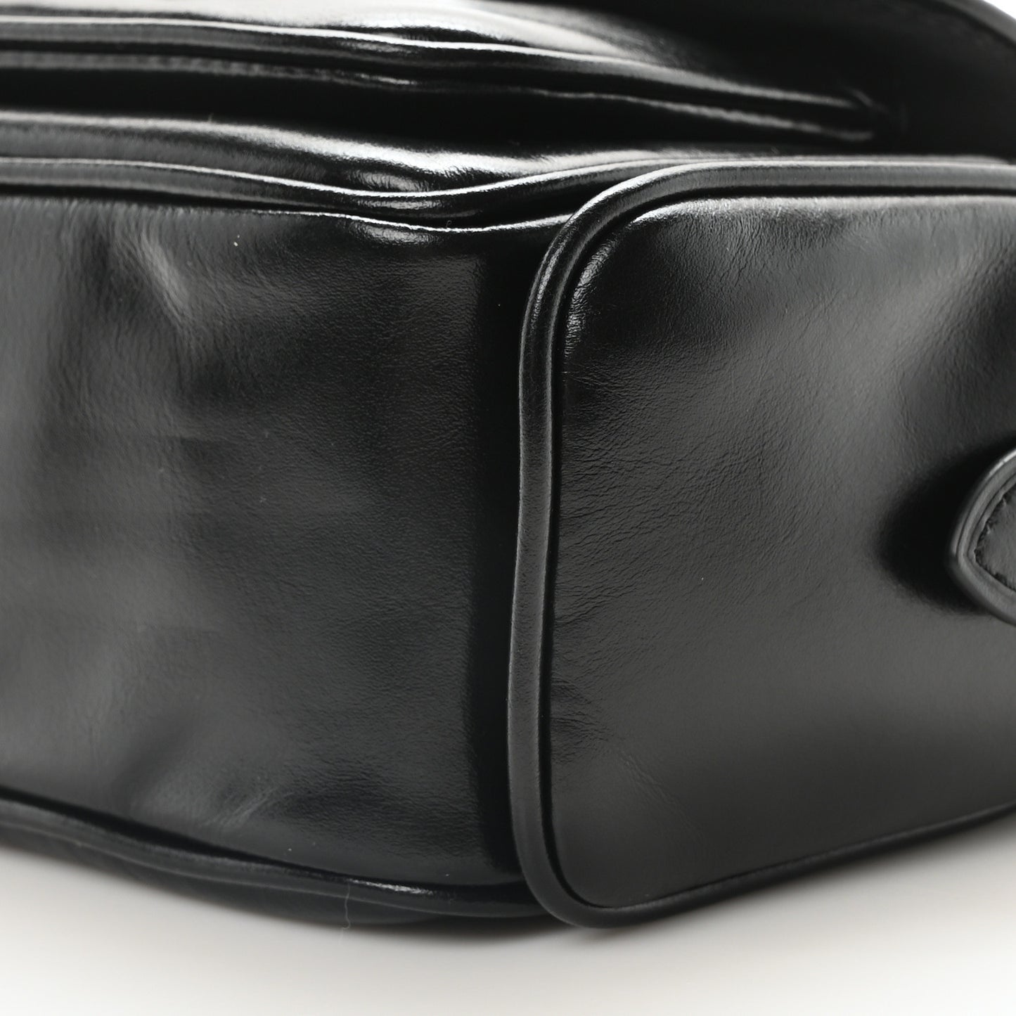 Calfskin Cargo Wearable Wallet Black