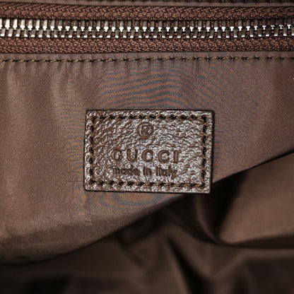 Gucci GG Supreme Monogram Web Medium Duffle Bag Brown 5 of 11