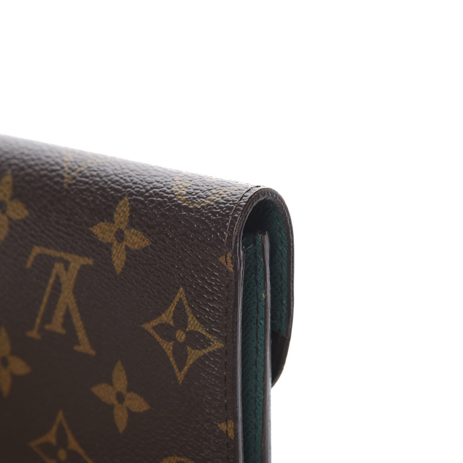 Louis Vuitton Monogram Emilie Wallet Vert 13 of 14