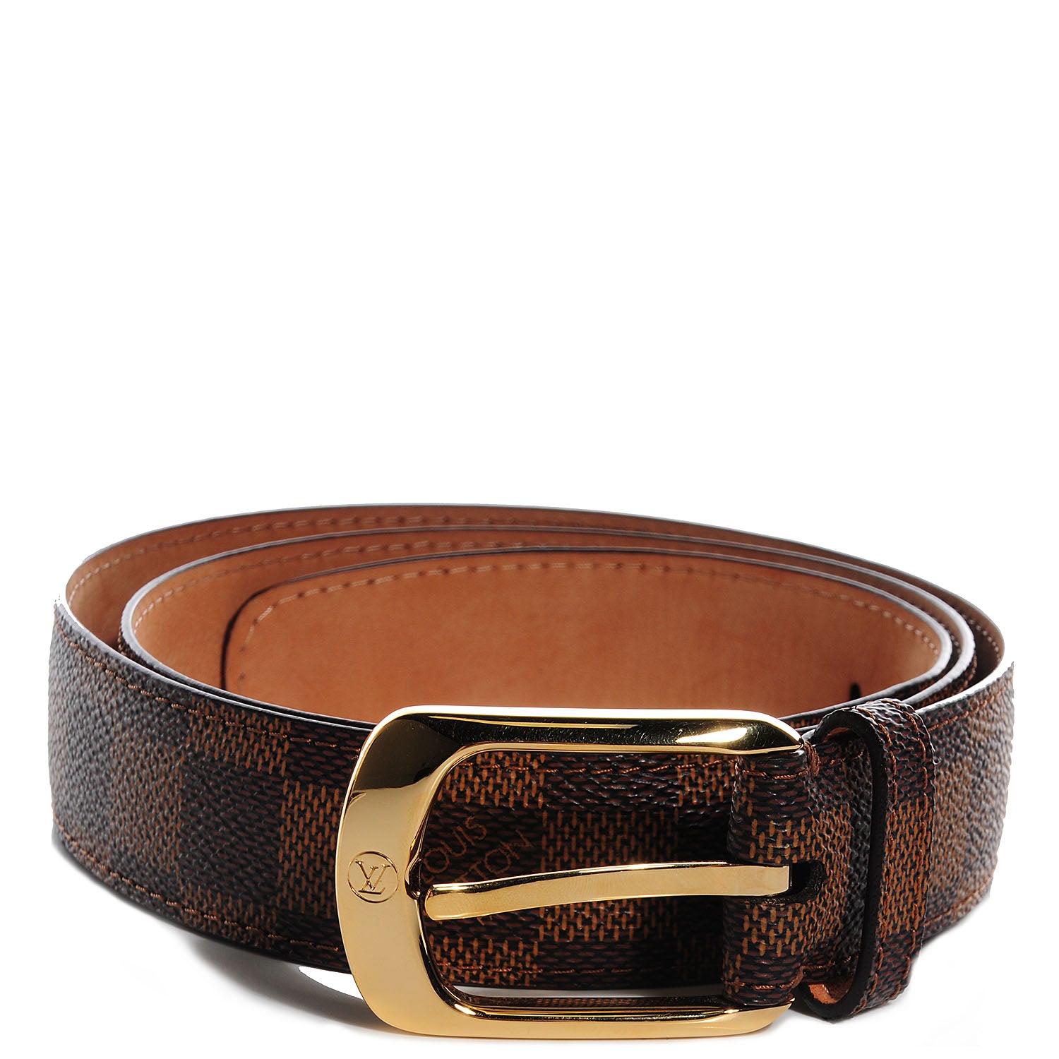 Louis Vuitton Damier Ebene Ellipse Belt 85 34 1 of 5