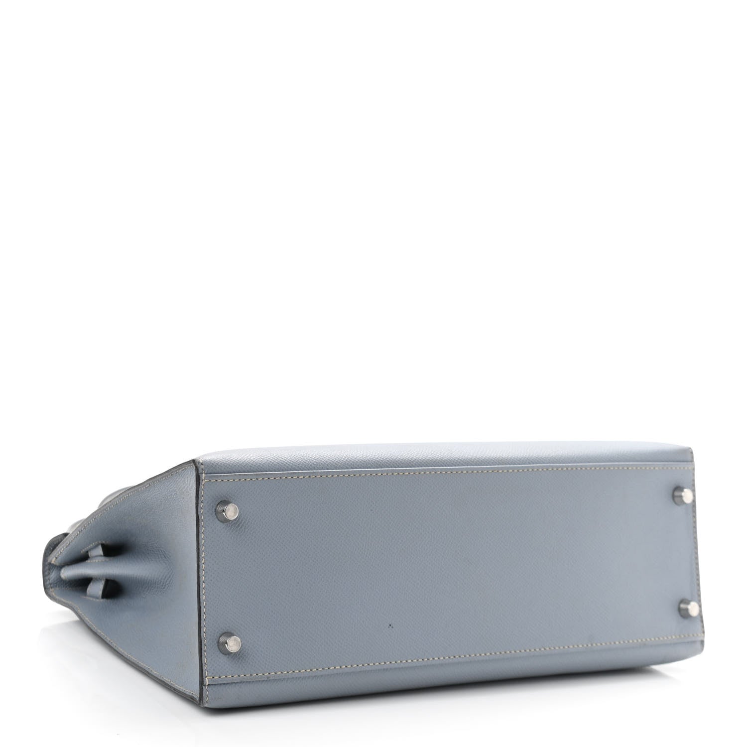 Hermes Epsom Kelly Sellier 32 Bleu Lin 4 of 20